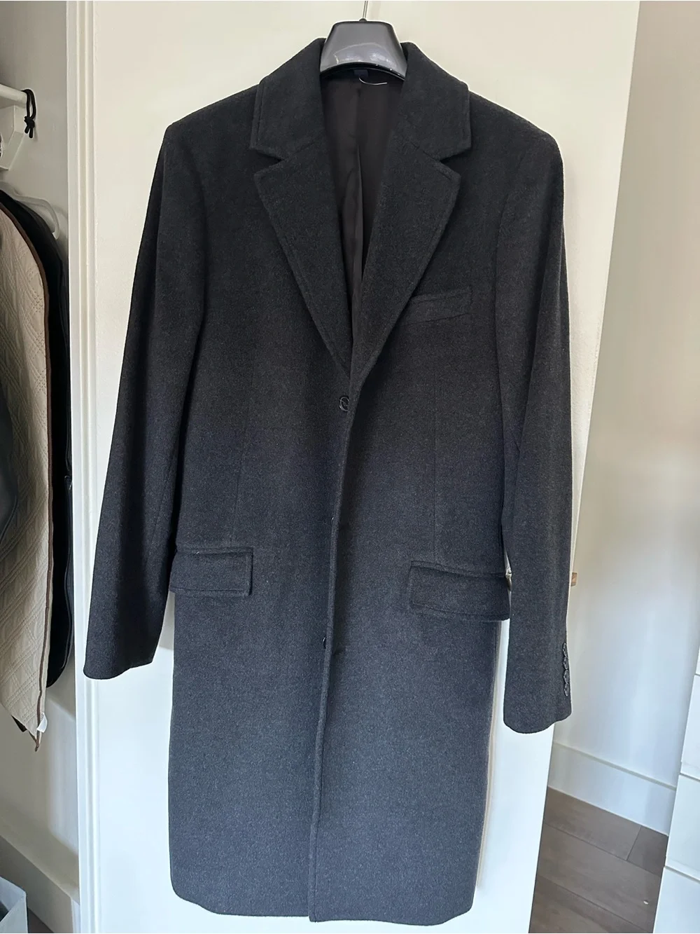 J. Crew Rivington Topcoat in Italian Wool Blend